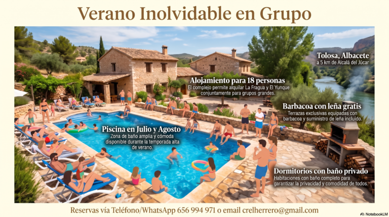 Casas rurales para grupos en Albacete: disfruta de una escapada inolvidable en Casas Rurales del Herrero